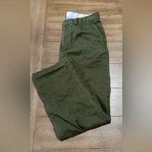 Polo Ralph Lauren Men's Olive Green Pants size 32 x 30